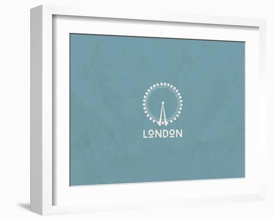 London Minimalism-null-Framed Art Print