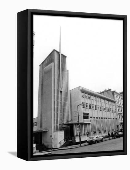 London Mormon Church-null-Framed Stretched Canvas