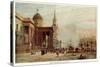 London, National Gallery-John Fulleylove-Stretched Canvas