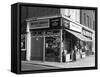 London Newsagents 1970s-Gill Emberton-Framed Stretched Canvas