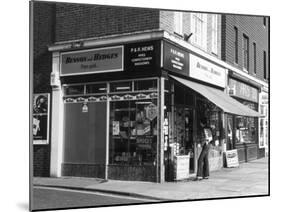 London Newsagents 1970s-Gill Emberton-Mounted Photographic Print