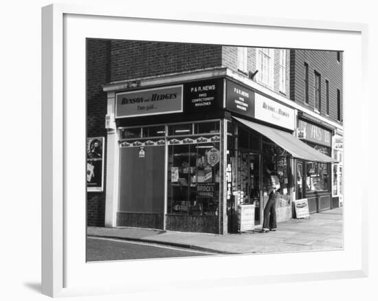 London Newsagents 1970s-Gill Emberton-Framed Photographic Print