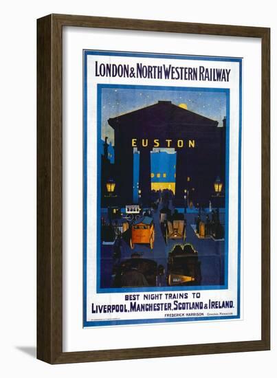 London Northwestern-Vintage Apple Collection-Framed Giclee Print