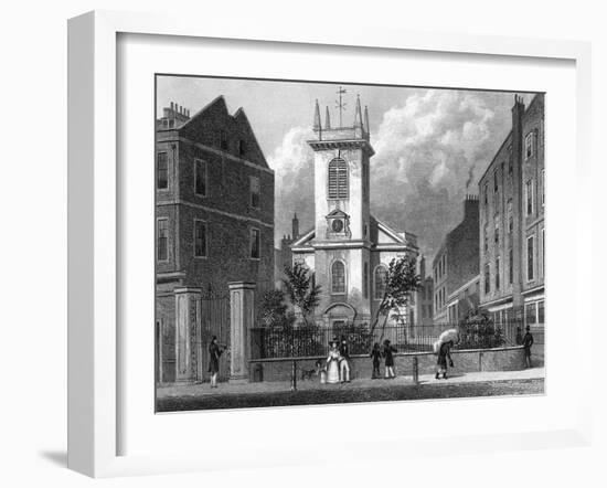 London Old Jewry-Thomas H Shepherd-Framed Art Print