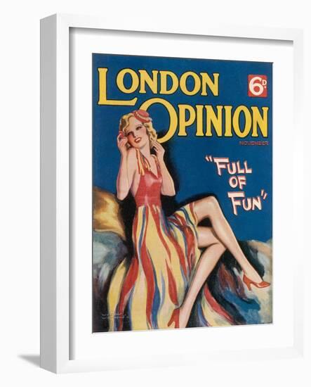 London Opinion 1932-null-Framed Art Print