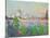 London over Waterloo Bridge-Joseph Pennell-Stretched Canvas