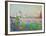 London over Waterloo Bridge-Joseph Pennell-Framed Giclee Print