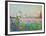 London over Waterloo Bridge-Joseph Pennell-Framed Giclee Print