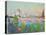 London over Waterloo Bridge-Joseph Pennell-Stretched Canvas
