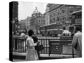 London, Oxford Circus-null-Stretched Canvas
