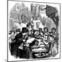 London Oyster Stall 1861-null-Mounted Art Print