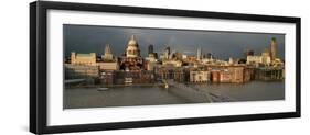 London Panoramic-Bill Philip-Framed Giclee Print