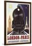 London-Paris Overnight Express-Steve Forney-Framed Giclee Print