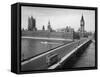 London: Parliament-null-Framed Stretched Canvas