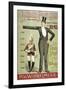 London Pavillion, Piccadilly, 1887. the Tallest Man in the World. Herr Winkelmeier-Henry Evanion-Framed Giclee Print