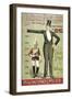 London Pavillion, Piccadilly, 1887. the Tallest Man in the World. Herr Winkelmeier-Henry Evanion-Framed Premium Giclee Print