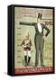 London Pavillion, Piccadilly, 1887. the Tallest Man in the World. Herr Winkelmeier-Henry Evanion-Framed Stretched Canvas