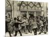 London, Picadilly, Socialist Agitation, February 8, 1886-null-Mounted Giclee Print