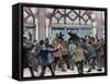 London. Picadilly. Socialist Agitation. February 8, 1886-null-Framed Stretched Canvas