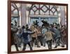 London. Picadilly. Socialist Agitation. February 8, 1886-null-Framed Giclee Print