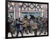 London. Picadilly. Socialist Agitation. February 8, 1886-null-Framed Giclee Print