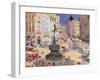 London, Piccadilly Circus-Edith Mary Garner-Framed Art Print