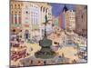 London, Piccadilly Circus-Edith Mary Garner-Mounted Art Print