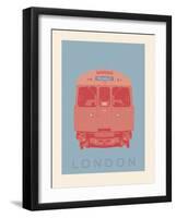 London - Piccadilly Tube-Ben James-Framed Giclee Print