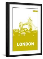 London Poster-NaxArt-Framed Art Print