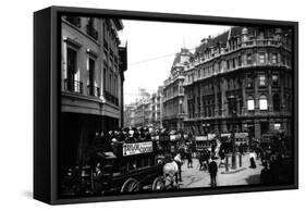 London Poultry-Staniland Pugh-Framed Stretched Canvas