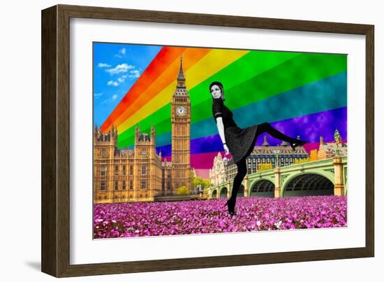 London Pride-Anne Storno-Framed Giclee Print