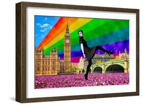 London Pride-Anne Storno-Framed Giclee Print