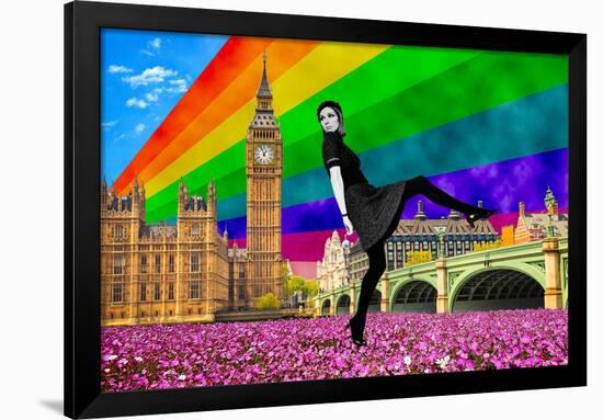 London Pride-Anne Storno-Framed Giclee Print