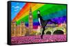 London Pride-Anne Storno-Framed Stretched Canvas