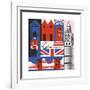 London Print-Julie Goonan-Framed Giclee Print