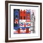 London Print-Julie Goonan-Framed Giclee Print