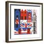 London Print-Julie Goonan-Framed Giclee Print