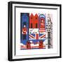 London Print-Julie Goonan-Framed Giclee Print