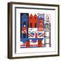 London Print-Julie Goonan-Framed Giclee Print