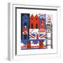 London Print-Julie Goonan-Framed Giclee Print