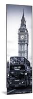 London Red Bus and Big Ben - City of London - UK - England - Photography Door Poster-Philippe Hugonnard-Mounted Photographic Print