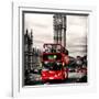 London Red Bus and Big Ben - City of London - UK - England - United Kingdom - Europe-Philippe Hugonnard-Framed Photographic Print