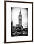 London Red Bus and Big Ben - City of London - UK - England - United Kingdom - Europe-Philippe Hugonnard-Framed Photographic Print