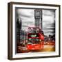 London Red Bus and Big Ben - City of London - UK - England - United Kingdom - Europe-Philippe Hugonnard-Framed Photographic Print