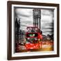 London Red Bus and Big Ben - City of London - UK - England - United Kingdom - Europe-Philippe Hugonnard-Framed Photographic Print