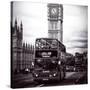 London Red Bus and Big Ben - City of London - UK - England - United Kingdom - Europe-Philippe Hugonnard-Stretched Canvas