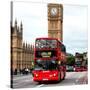 London Red Bus and Big Ben - City of London - UK - England - United Kingdom - Europe-Philippe Hugonnard-Stretched Canvas