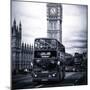 London Red Bus and Big Ben - City of London - UK - England - United Kingdom - Europe-Philippe Hugonnard-Mounted Photographic Print