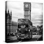 London Red Bus and Big Ben - City of London - UK - England - United Kingdom - Europe-Philippe Hugonnard-Stretched Canvas