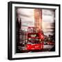 London Red Bus and Big Ben - City of London - UK - England - United Kingdom - Europe-Philippe Hugonnard-Framed Photographic Print